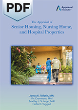 Book Cover for The Appraisal of Senior Housing, Nursing Home, and Hospital Properties - PDF